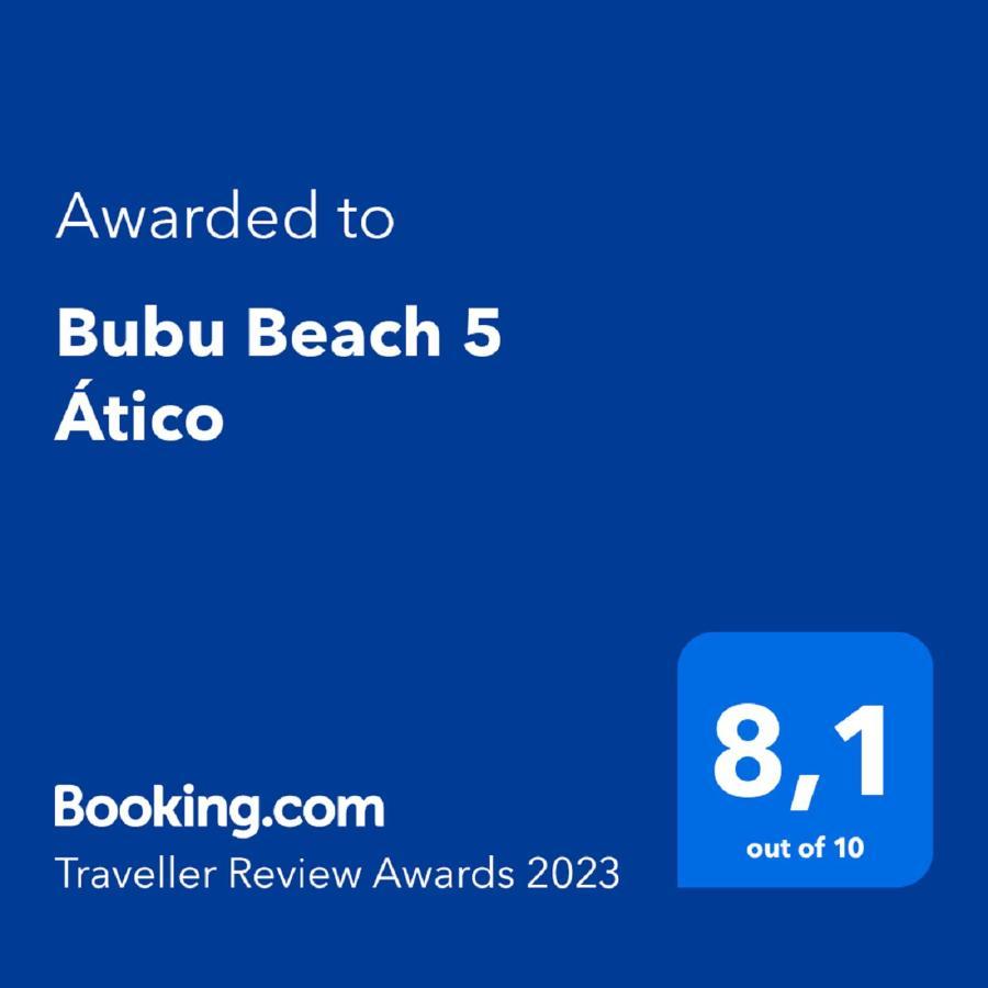 Bubu Beach 5 Atico Лос Кристианос Экстерьер фото